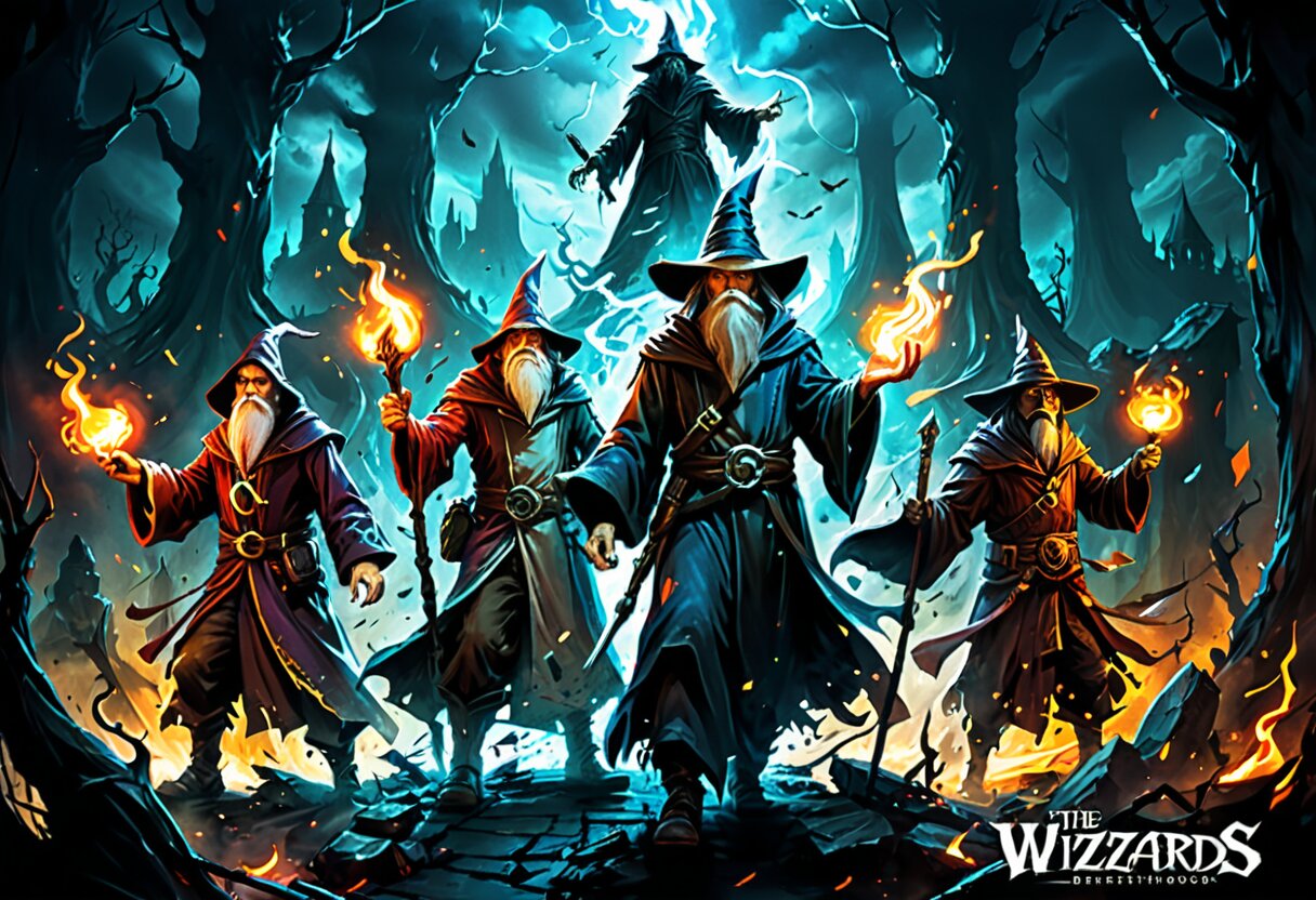 Fan-art of The Wizards - Dark Times: Brotherhood