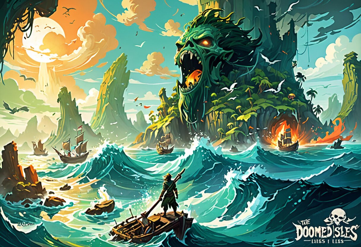 Fan-art of These Doomed Isles