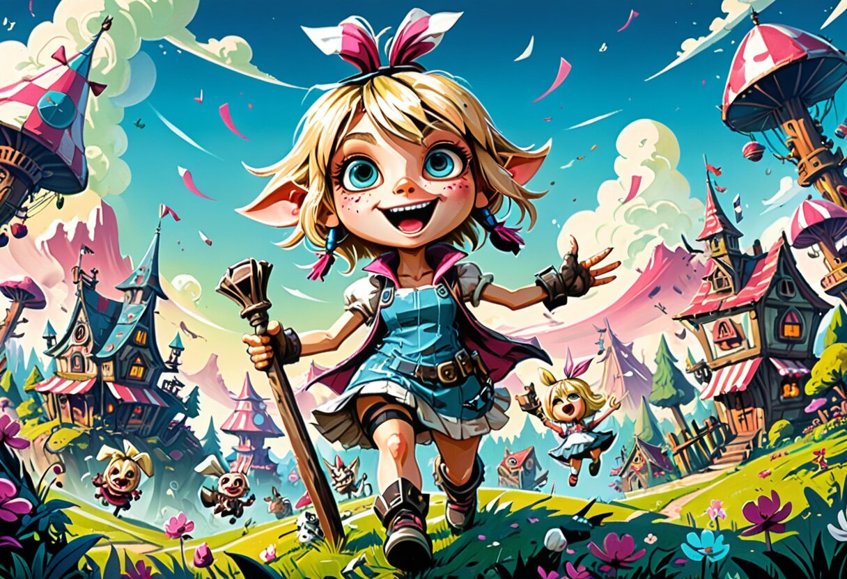 Fan-art of Tiny Tina's Wonderlands