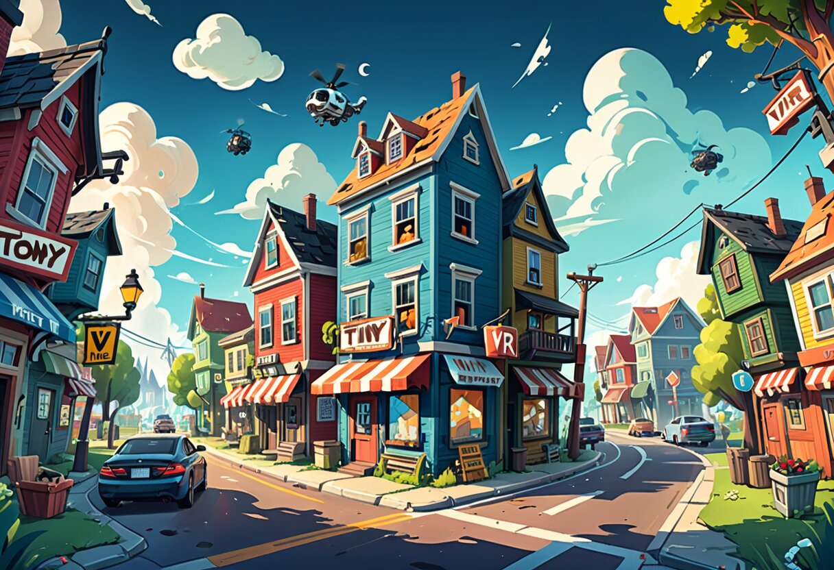 Fan-art of Tiny Town VR