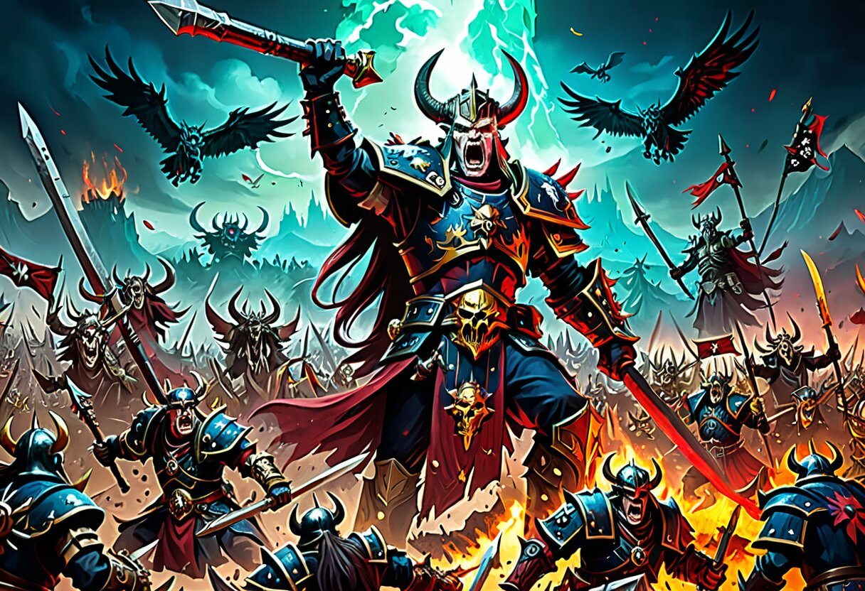 Fan-art of Total War: WARHAMMER III - Champions of Chaos