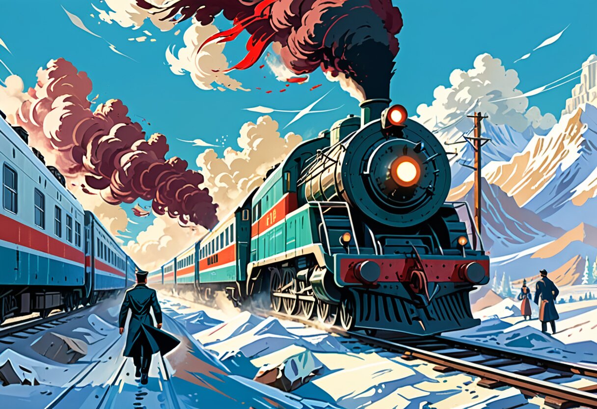 Fan-art of Trans-Siberian Railway Simulator