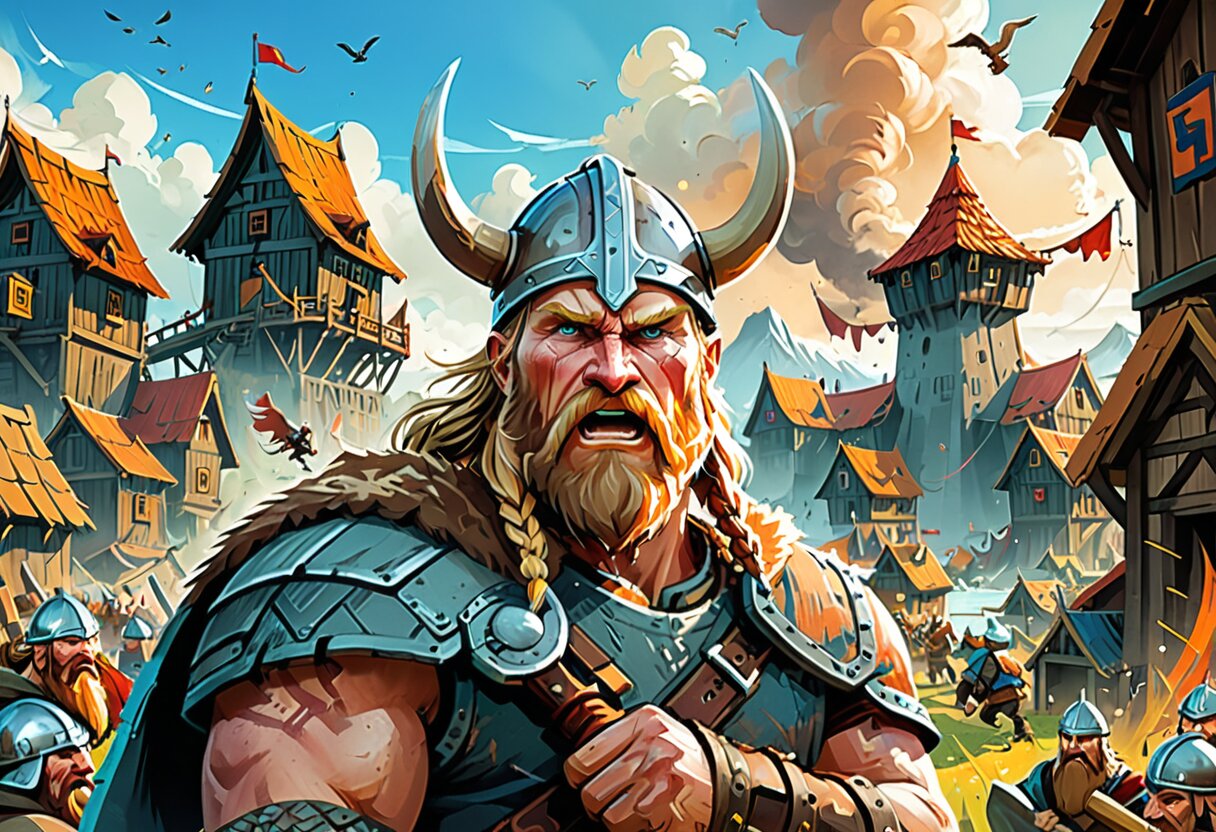 Fan-art of Viking City Builder