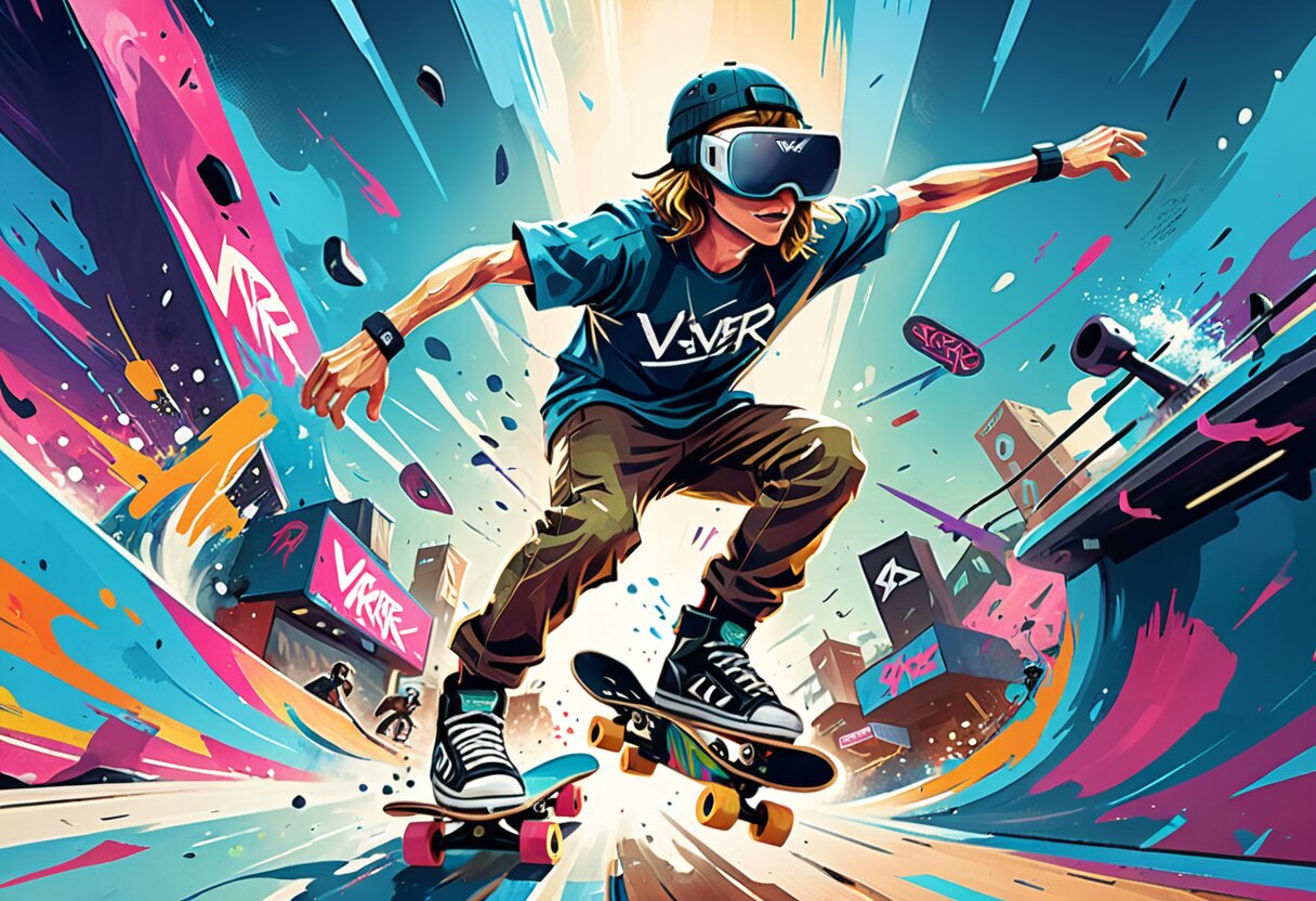 Fan-art of VR Skater