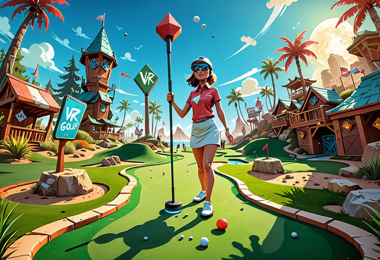 Fan-art of Walkabout Mini Golf VR