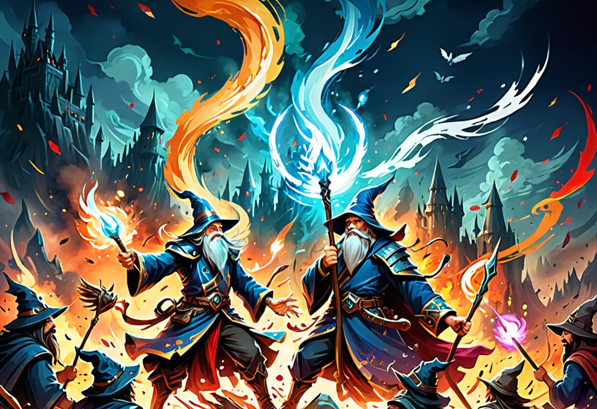 Fan-art of War of Wizards