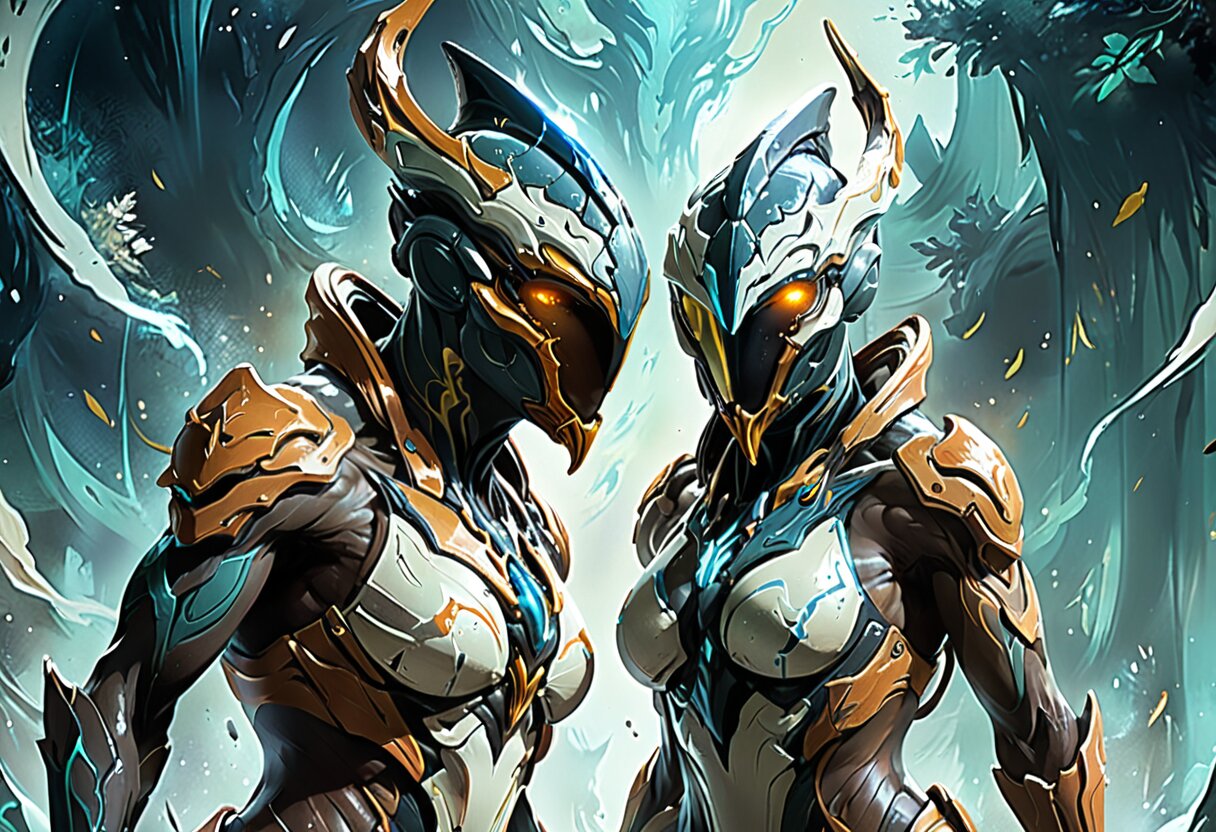 Fan-art of Warframe