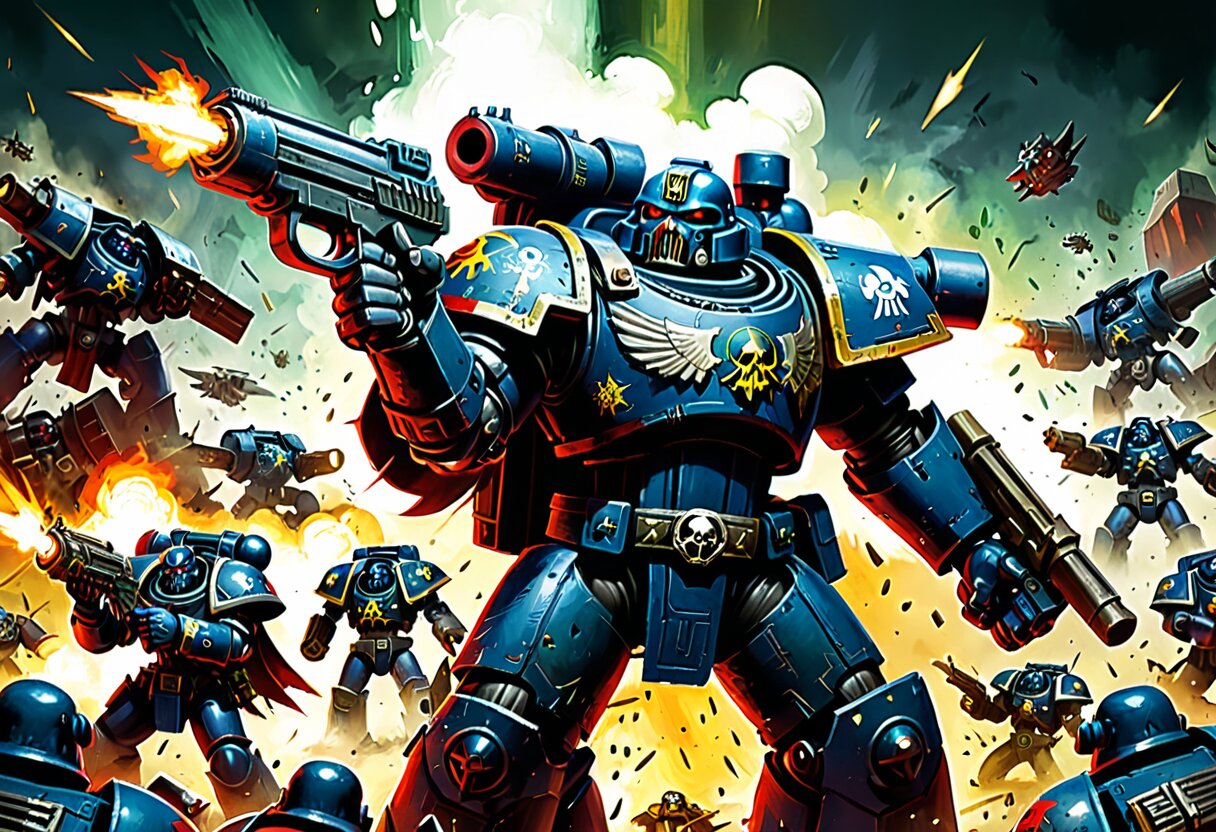 Fan-art of Warhammer 40,000: Boltgun