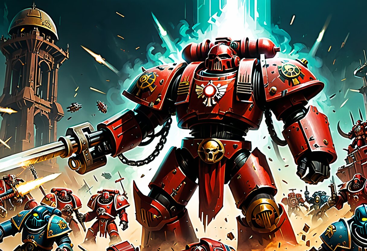 Fan-art of Warhammer 40,000: Gladius - Adeptus Mechanicus