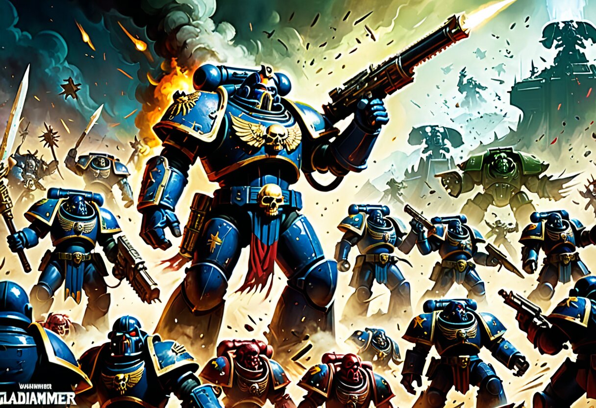 Fan-art of Warhammer 40,000: Gladius - Chaos Space Marines