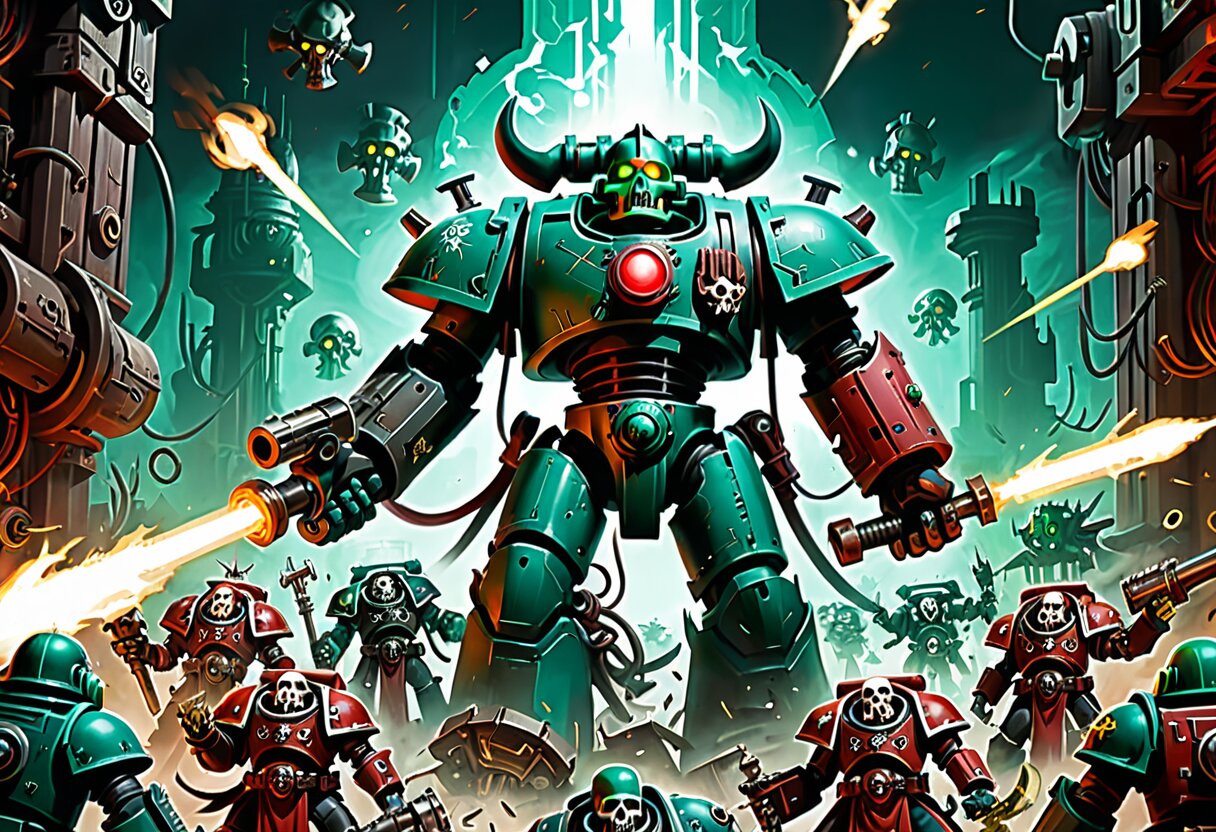 Fan-art of Warhammer 40,000: Mechanicus - Heretek