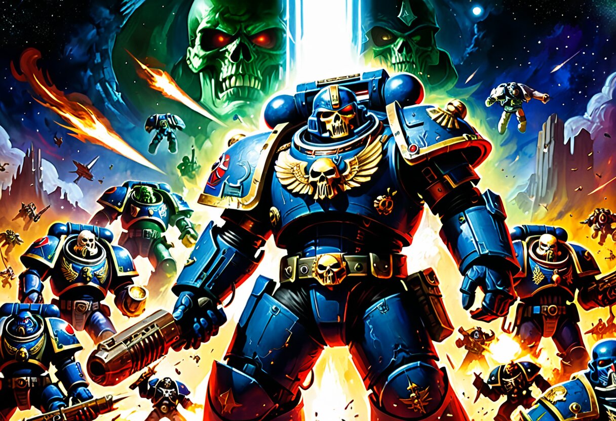 Fan-art of Warhammer 40,000: Space Marine 2