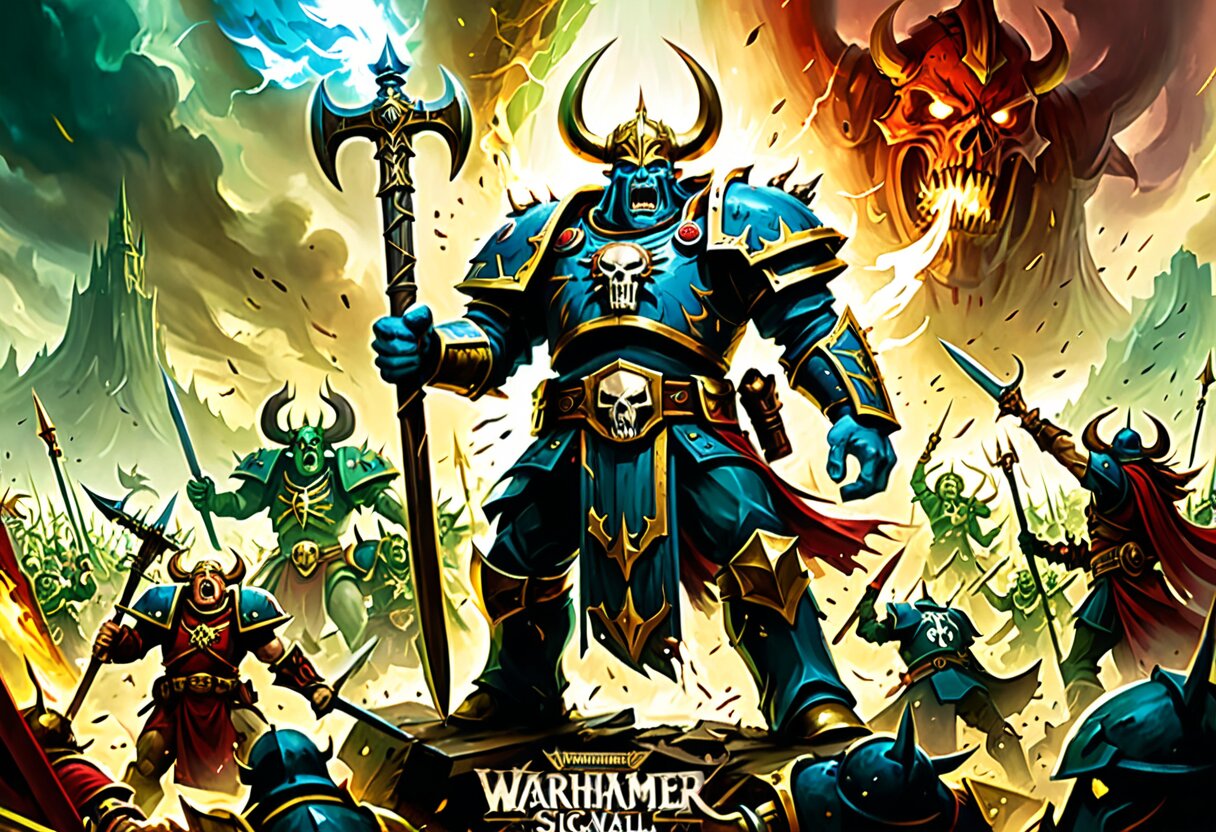 Fan-art of Warhammer Age of Sigmar: Tempestfall