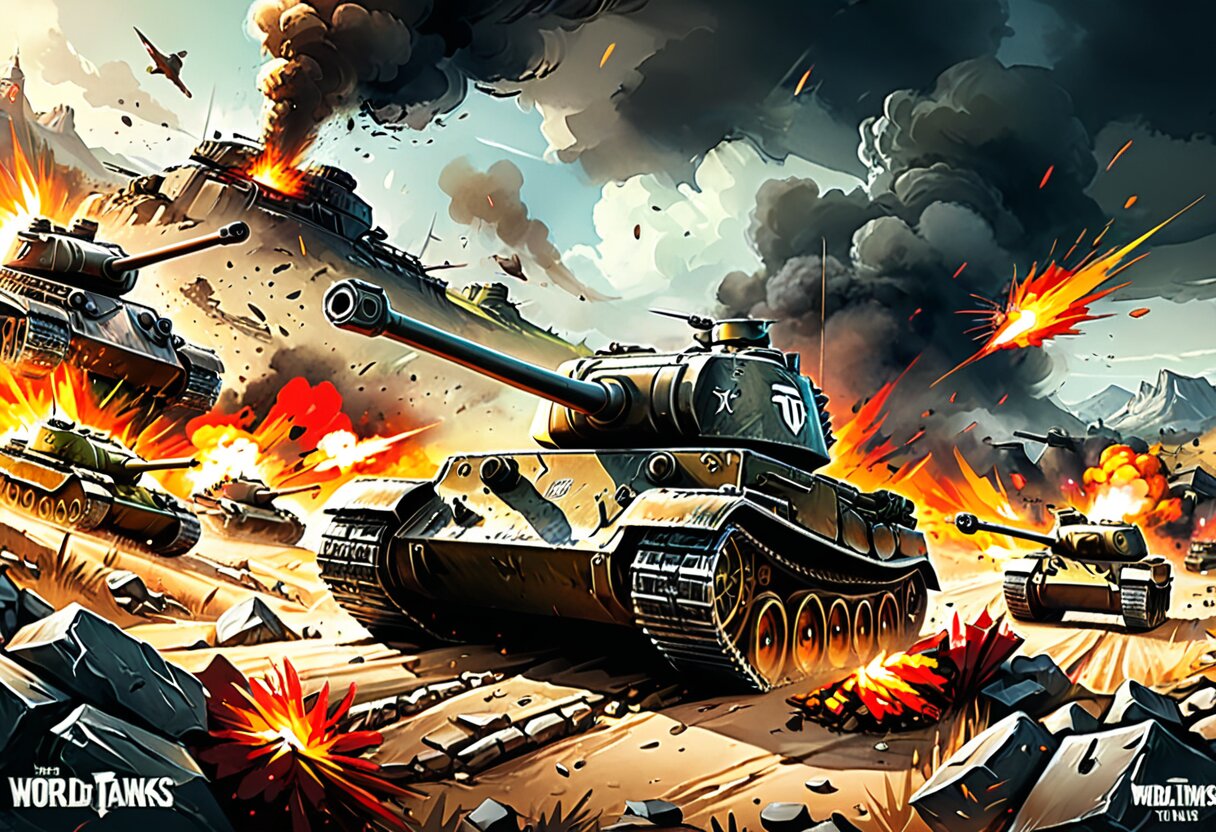 Fan-art of World of Tanks