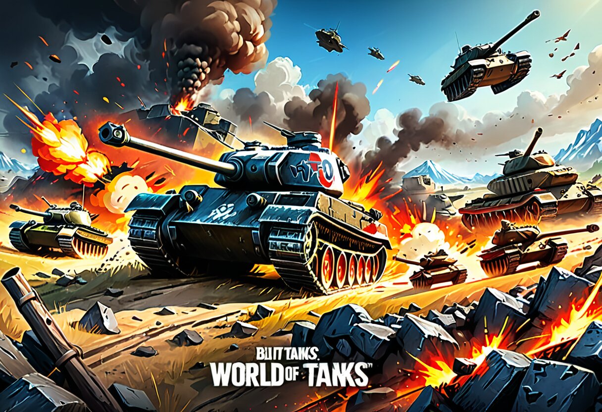 Fan-art of World of Tanks Blitz