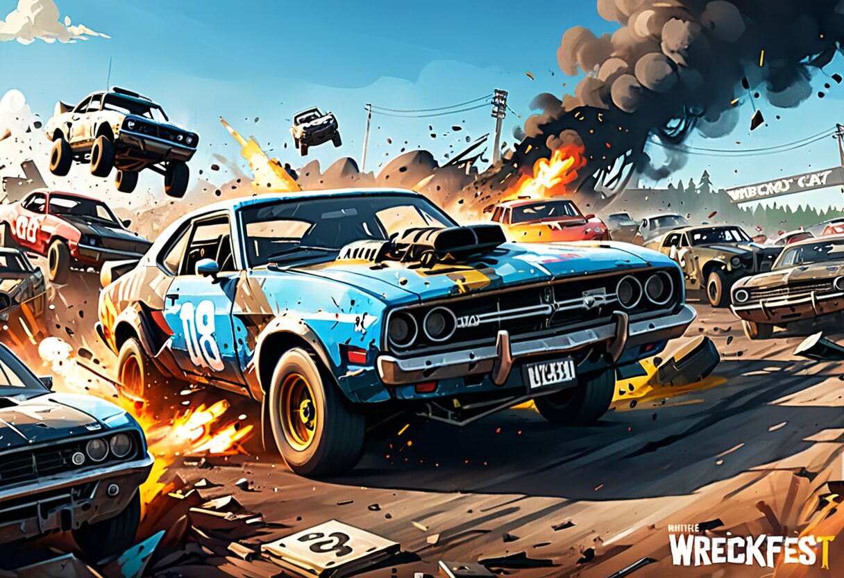 Fan-art of Wreckfest