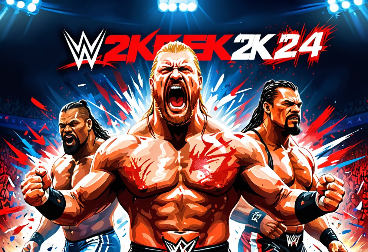 Fan-art of WWE 2K24